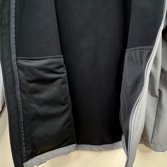 Port Authority Loma Linda University Health Mens Gray Soft Shell Zip Jacket 2XL - Picture 8 of 16